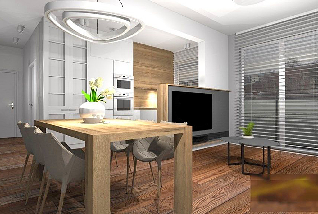 nowoczesny salon w ekskluzywnym apartamencie do wynajęcia Piotrków Trybunalski