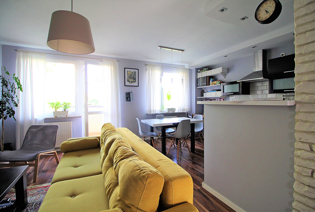 fragment komfortowego wnętrza ekskluzywnego apartamentu do sprzedaży Kraków