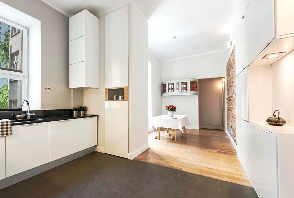 nowoczesne wnętrze ekskluzywnego apartamentu do sprzedaży Warszawa