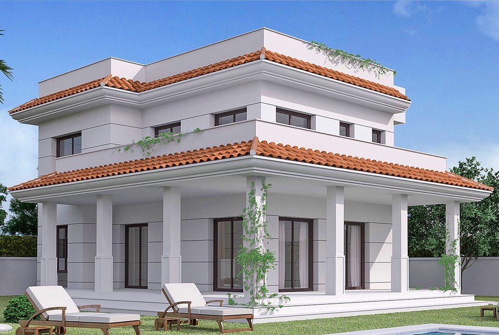 okazała bryła ekskluzywnej willi do sprzedaży Hiszpania (Ciudad Quesad)