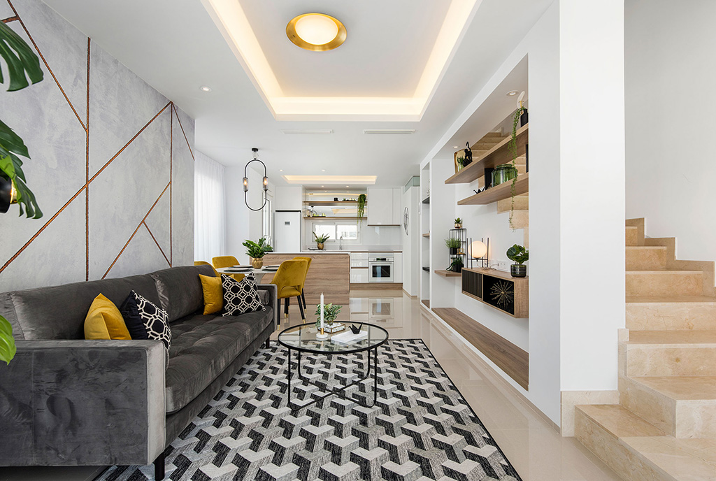 komfortowe wnętrze ekskluzywnej willi do sprzedaży Hiszpania (Ciudad Quesad)