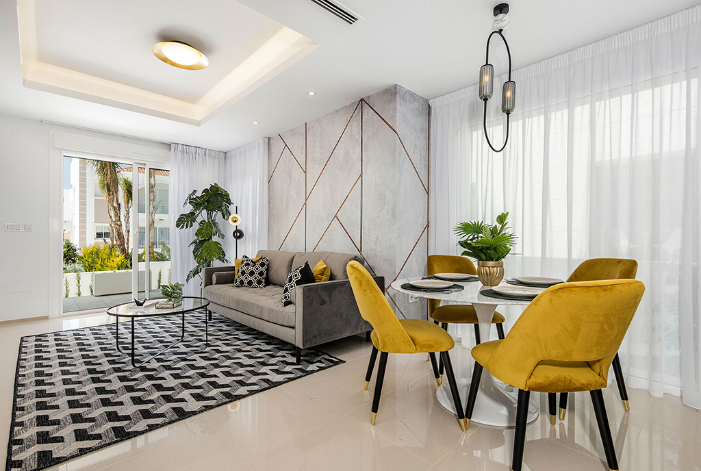 fragment komfortowego wnętrza luksusowej willi na sprzedaż Hiszpania (Ciudad Quesad)