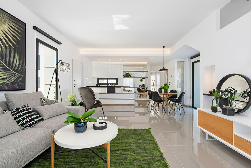 komfortowe wnętrze ekskluzywnej willi do sprzedaży Hiszpania (Ciudad Quesad)