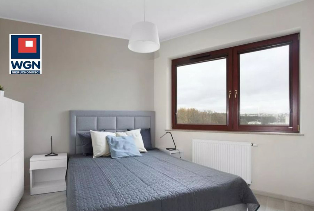 zaciszna sypialnia w luksusowym apartamencie na sprzedaż Gdańsk