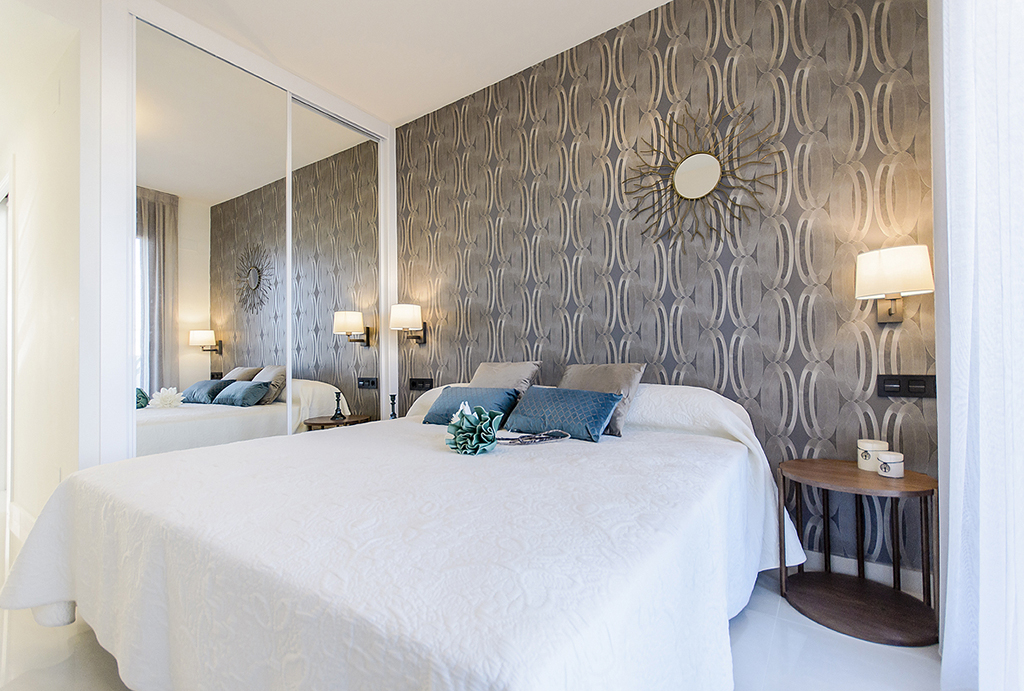 zaciszna, elegancka jadalnia w ekskluzywnym apartamencie na sprzeadaż Hiszpania (Torreviej)