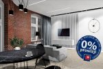 nowoczesny salon w ekskluzywnym apartamencie do sprzedaży Szczecin