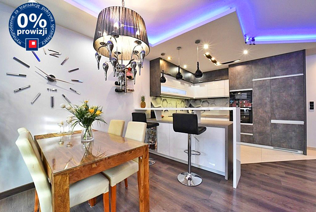 zabudowana kuchnia w luksusowym apartamencie na sprzedaż Bolesławiec