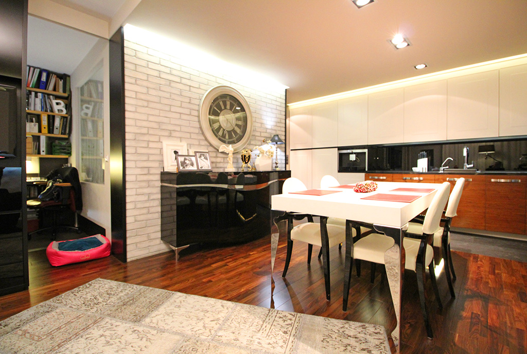 widok na prestiżowe wnętrze ekskluzywnego apartamentu do sprzedaży Kraków