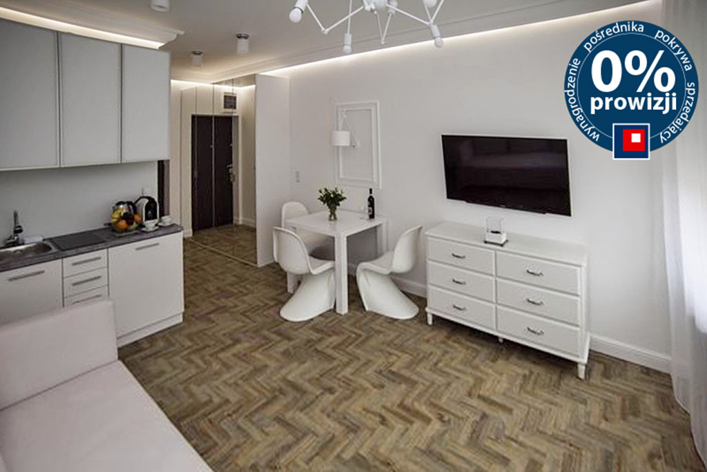 nowoczesny salon w ekskluzywnym apartamencie do sprzedaży Kraków