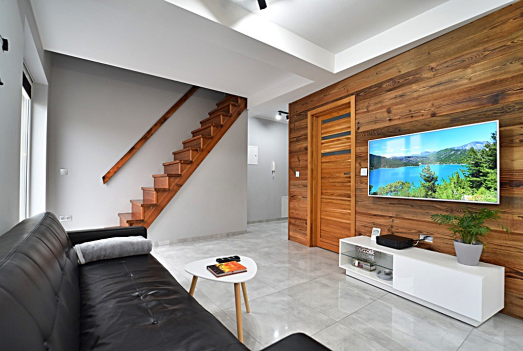 fragment komfortowego wnętrza ekskluzywnego apartamentu do sprzedaży Bolesławiec