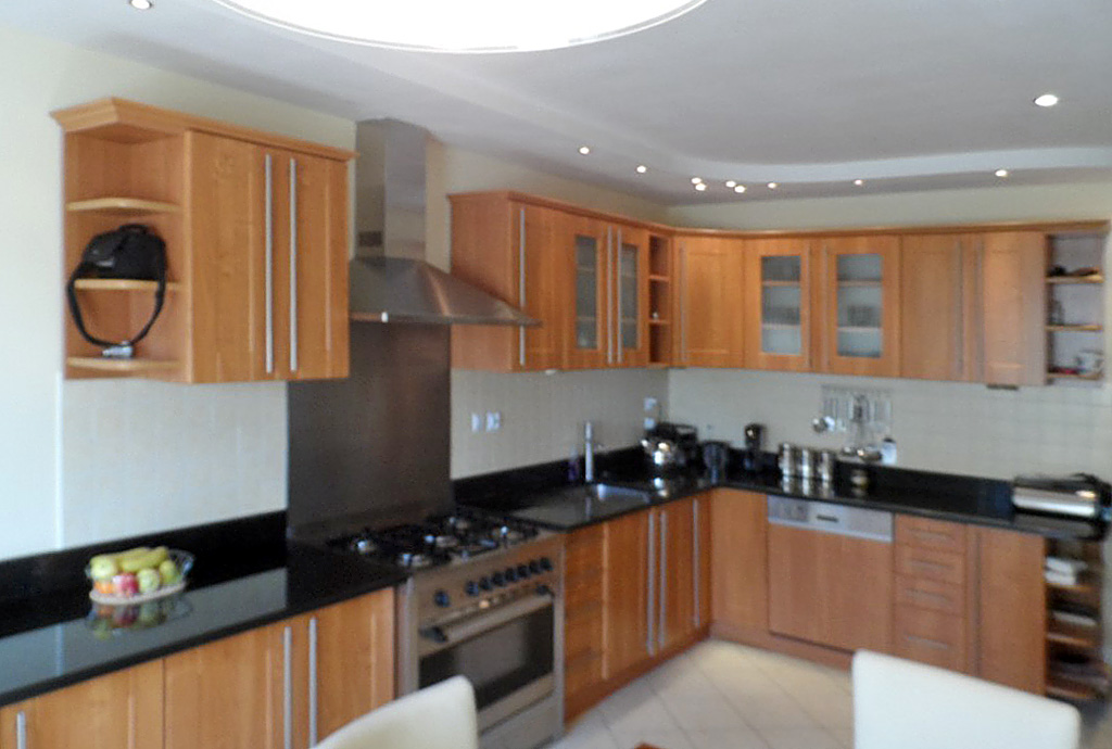 praktycznie zaaranżowana kuchnia w luksusowej willi do sprzedaży Piotrków Trybunalski