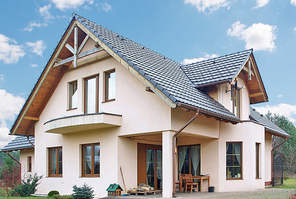 widok na ekskluzywną willę na sprzedaż Kwidzyn (okolice)