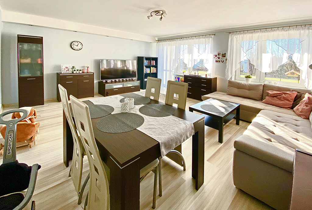 eleganckie wnętrze luksusowego apartamentu na sprzedaż Inowrocław