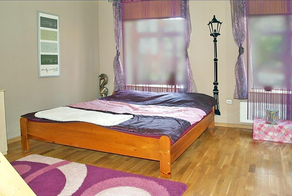 elegancka sypialnia w ekskluzywnym apartamencie do sprzedaży Malbork