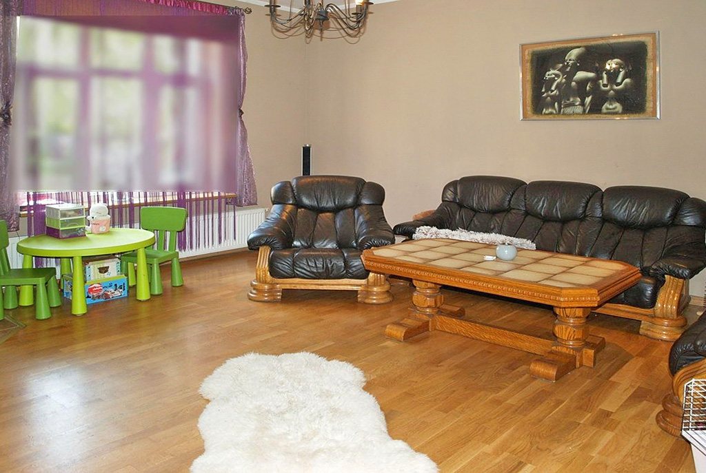 luksusowy pokój dzienny w ekskluzywnym apartamencie na sprzedaż Malbork