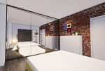 widok na elegancką sypialnię w luksusowym apartamencie do sprzedaży Kalisz