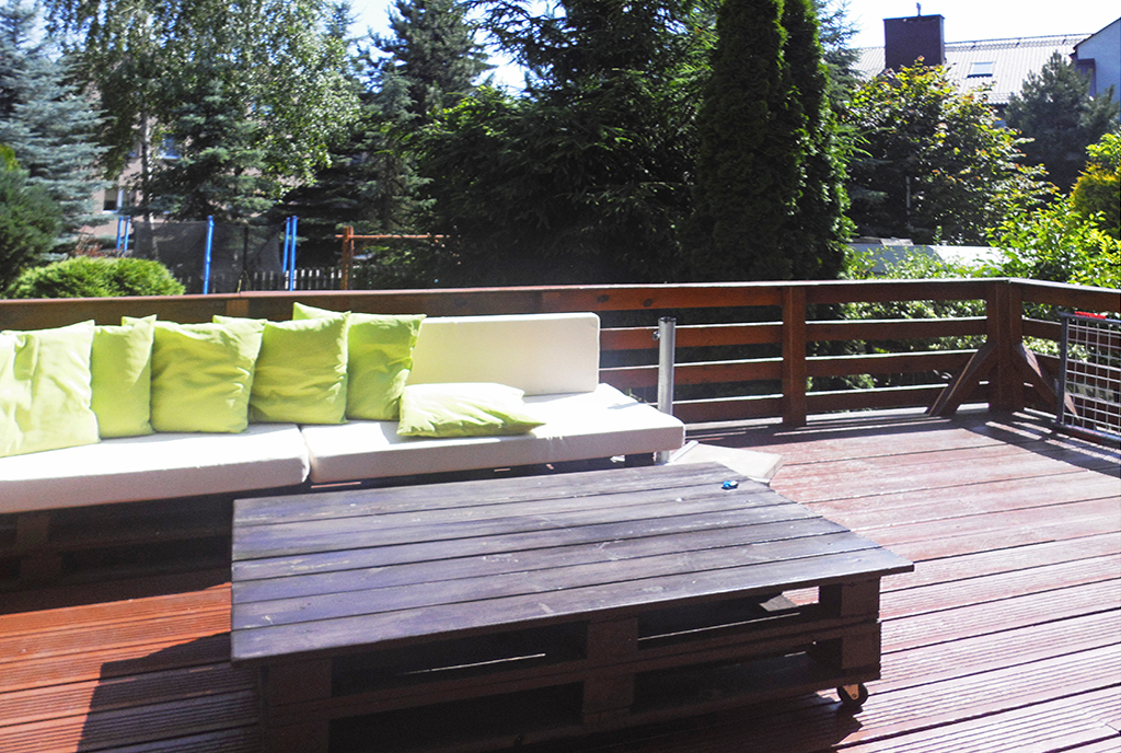 przepiękny, widokowy taras przy luksusowym apartamencie na sprzedaż Częstochowa