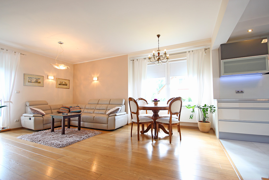 prestiżowy salon w ekskluzywnej willi na wynajem Szczecin (okolice)