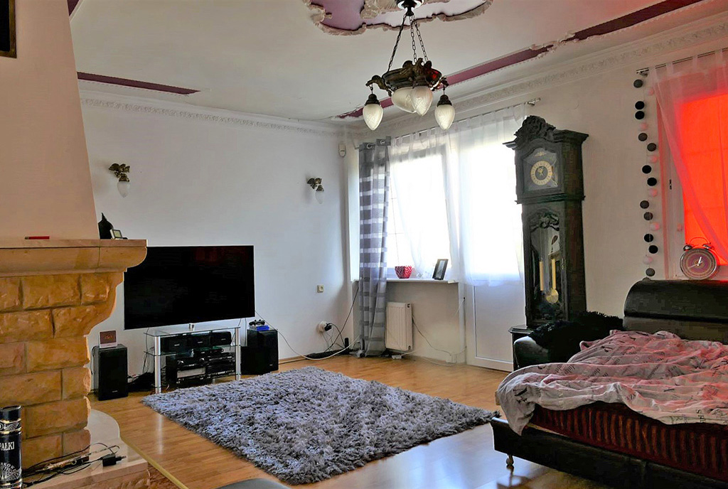 komfortowy salon w ekskluzywnej willi do sprzedaży Szczecin