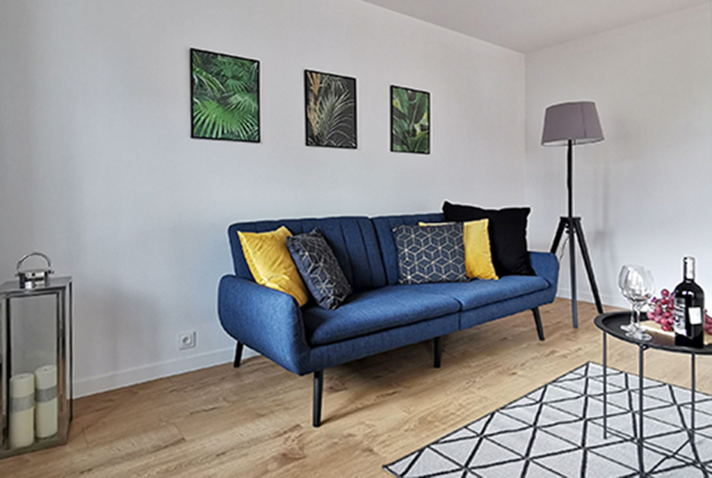 zbliżenie na salon w ekskluzywnym apartamencie do sprzedaży Grudziądz
