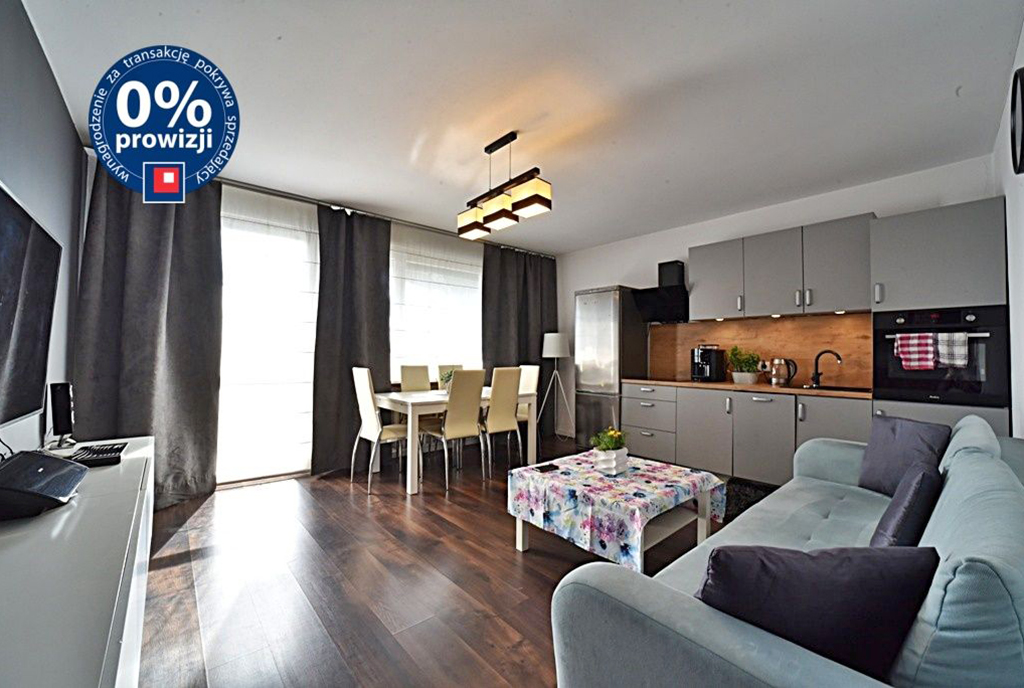 widok na aneks kuchenny w luksusowym apartamencie na sprzedaż Bolesławiec