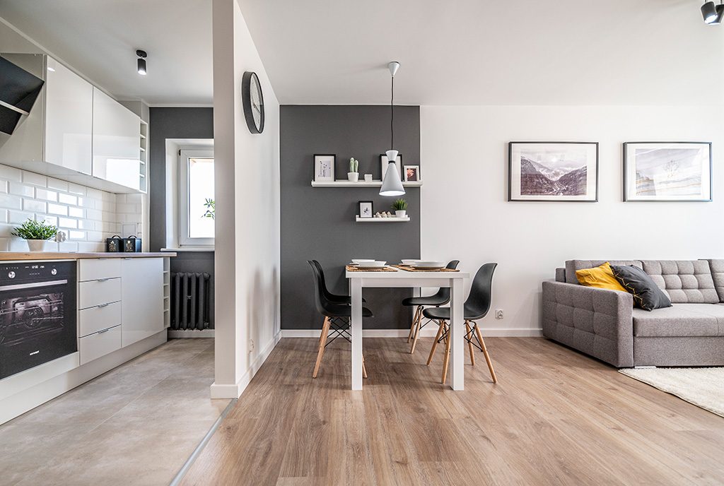 nowoczesne wnętrze ekskluzywnego apartamentu do sprzedaży Kalisz (okolice)