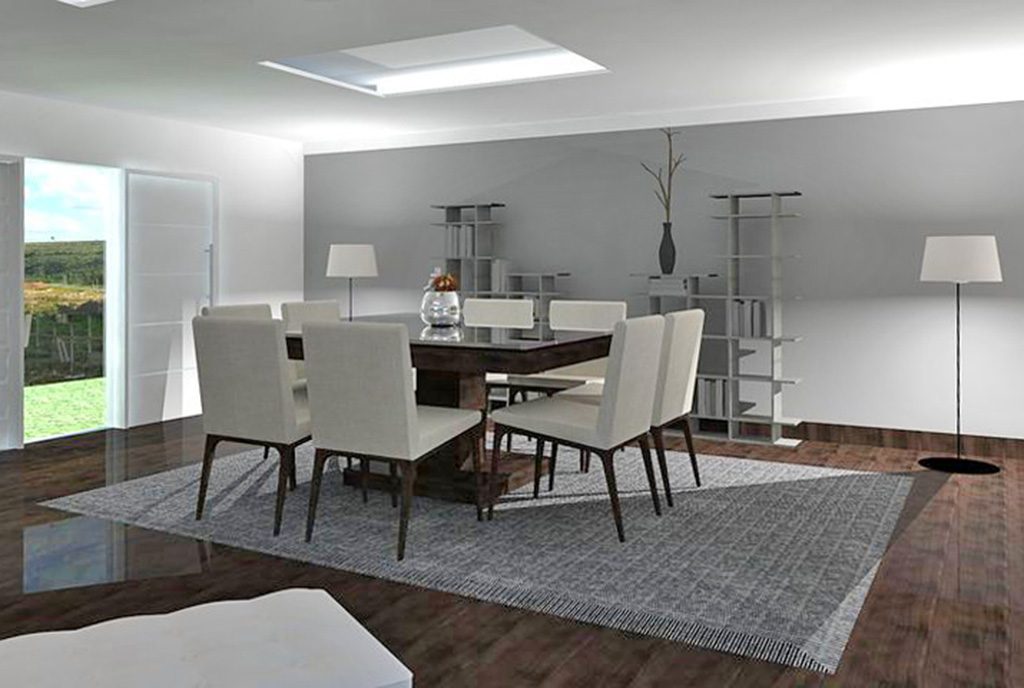 nowoczesny salon w ekskluzywnym apartamencie do sprzedaży Ustroń