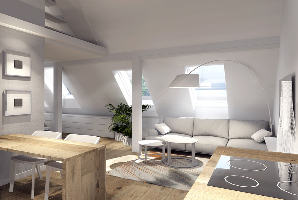 modna, utrzymana w nowoczesnym stylu aranżacja wnętrza luksusowego apartamentu do sprzedaży Szczecin