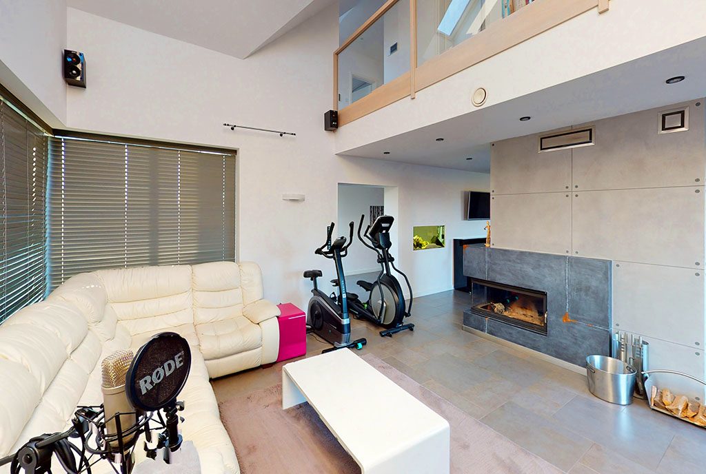 nowoczesne wnętrze ekskluzywnej willi do sprzedaży Tczew (okolice)