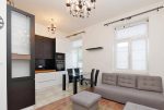 modny design salonu w ekskluzywnym apartamencie do sprzedaży Tarnów