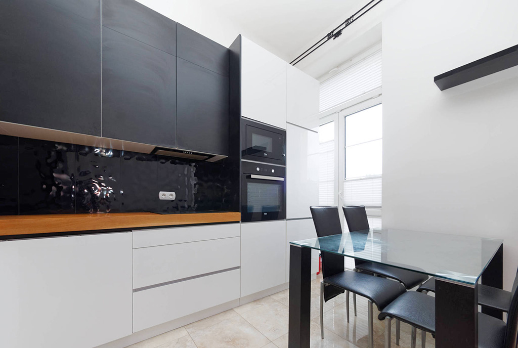 nowoczesna kuchnia w luksusowym apartamencie na sprzedaż Tarnów