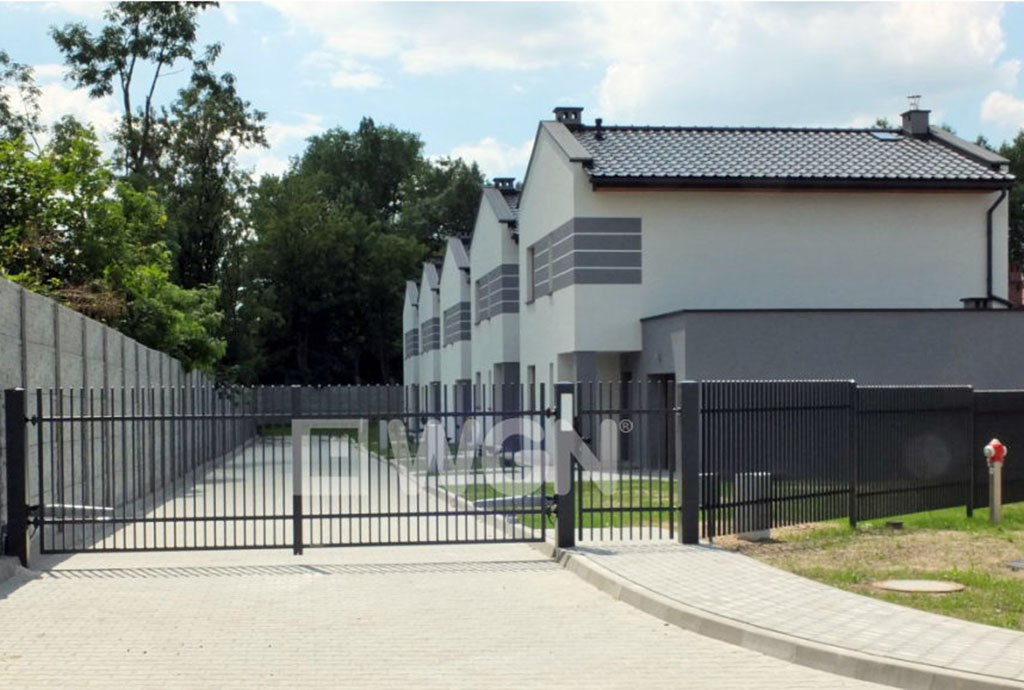 niewielki fragment osiedla, gdzie znajduje się luksusowa willa na sprzedaż Katowice (okolice)