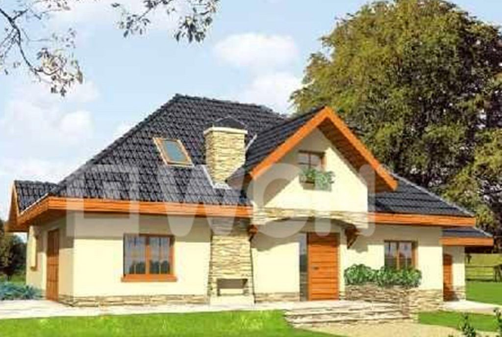 modny projekt luksusowej willi do sprzedaży Wrocław (okolice)