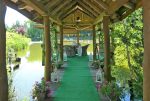 malownicza pergola w luksusowym dworze na sprzedaż Warszawa