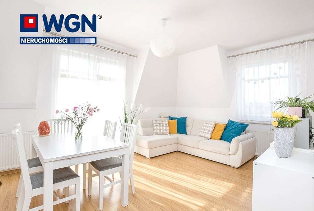 nowoczesny salon w ekskluzywnym apartamencie na sprzedaż Gdańsk