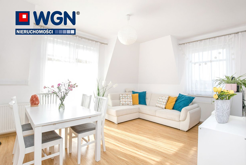 nowoczesny salon w ekskluzywnym apartamencie na sprzedaż Gdańsk
