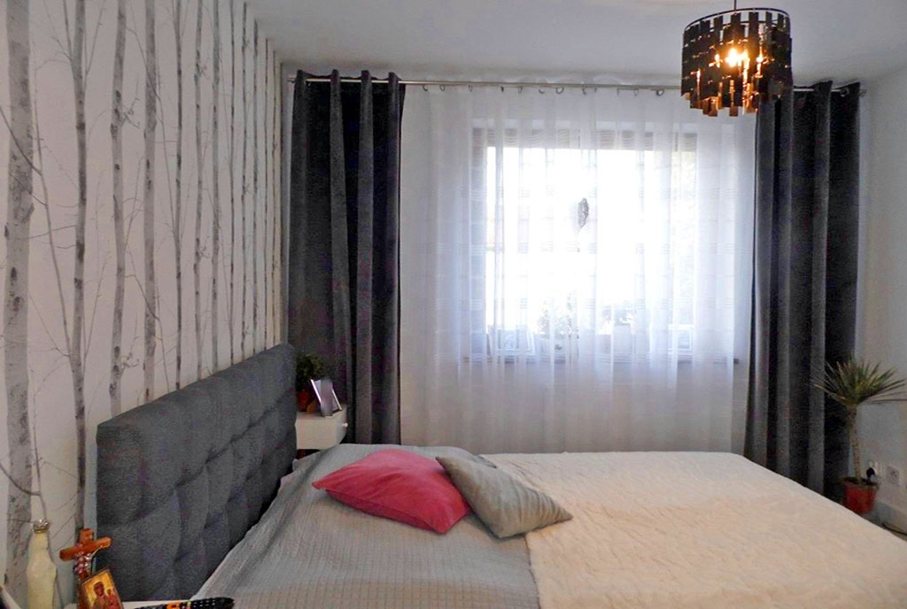 elegancka sypialnia w ekskluzywnym apartamencie na sprzedaż Malbork