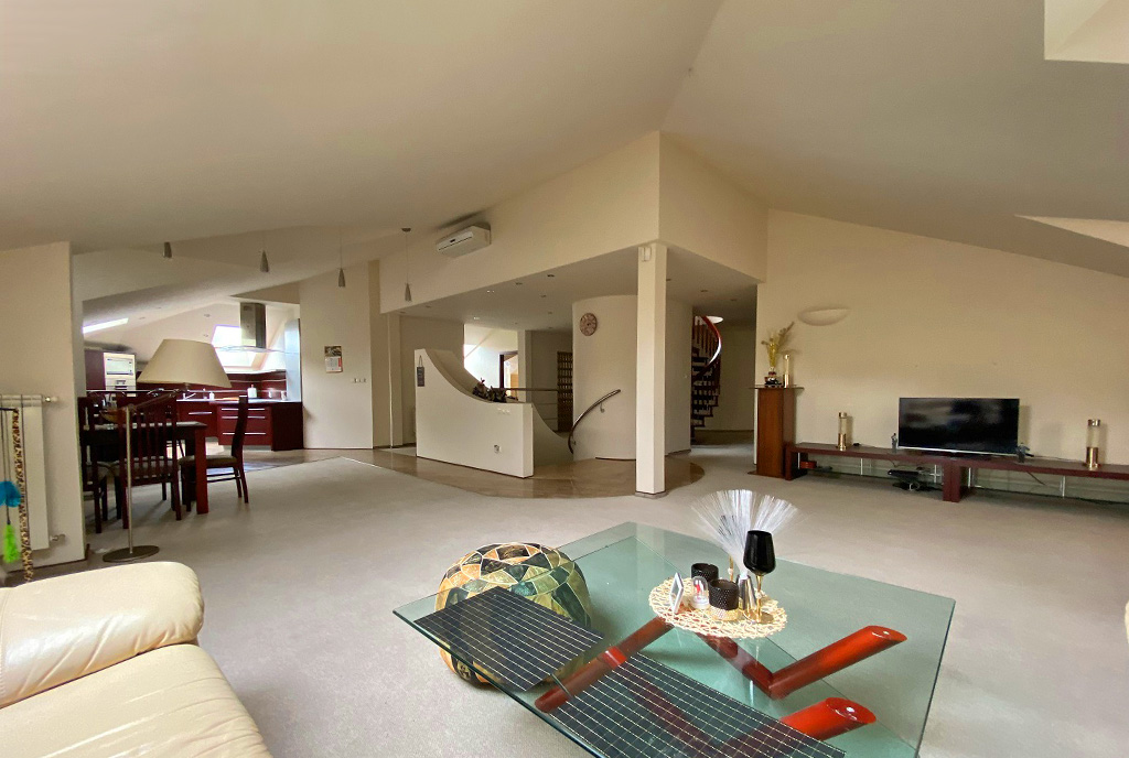 imponujące rozmachem wnętrze luksusowego apartamentu do wynajmu Inowrocław