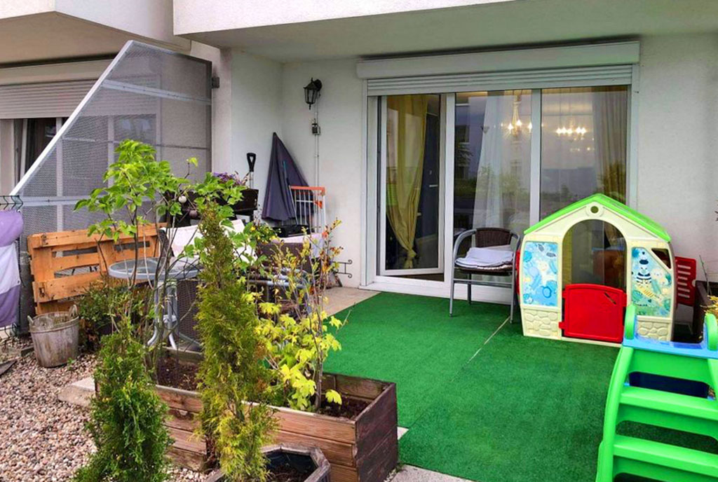 imponujący wielkością taras przy ekskluzywnym apartamencie do sprzedaży Gdańsk