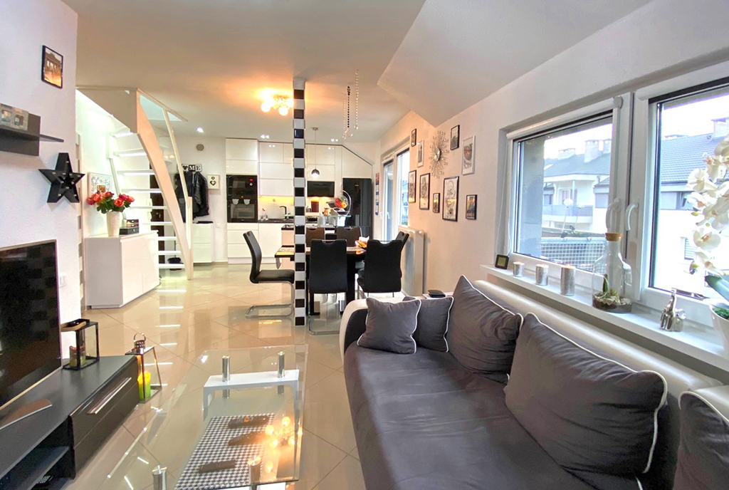 komfortowe wnętrze ekskluzywnego apartamentu do sprzedaży Szczecin (okolice)