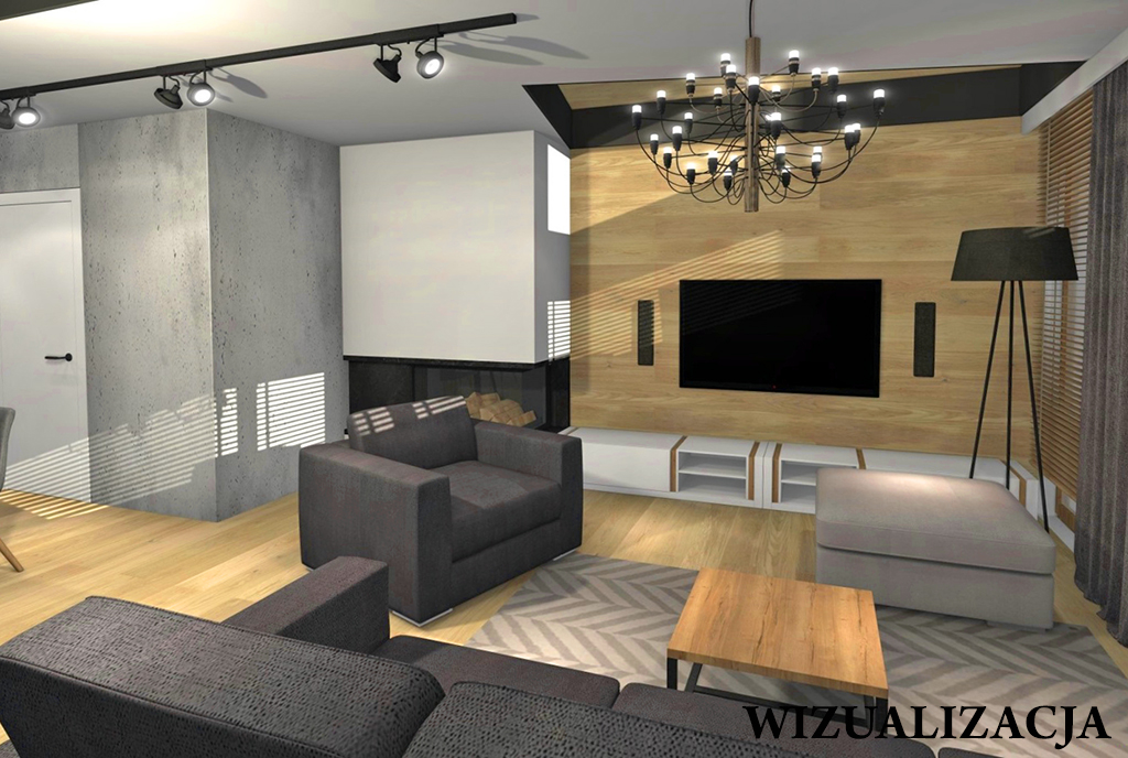 imponujący rozmachem pokój gościnny w ekskluzywnym apartamencie do sprzedaży Kwidzyn