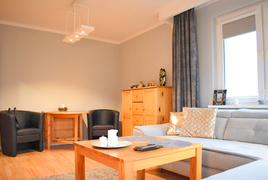 fragment jednego z pokoi w ekskluzywnym apartamencie do sprzedaży Kalisz