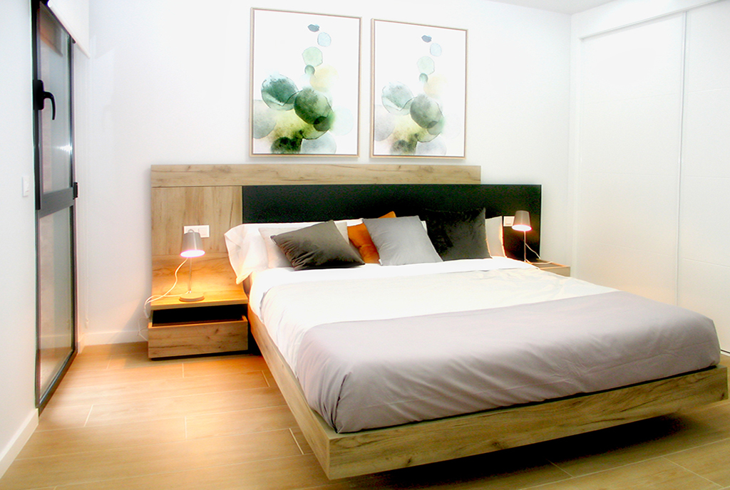 prywatna sypialnia w ekskluzywnym apartamencie na sprzedaż Hiszpania (Orihuela Costa, Villamartin)