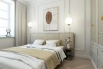 elegancka sypialnia w ekskluzywnym apartamencie do sprzedaży Kalisz