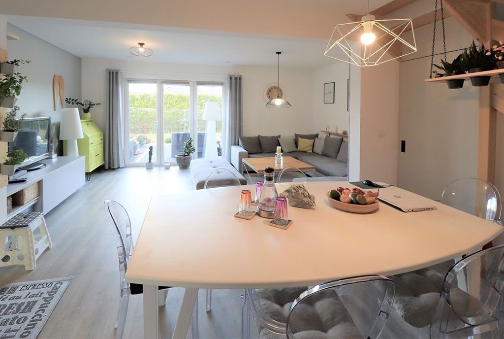 imponujący rozmachem salon w luksusowej willi na sprzedaż Bielsko-Biała