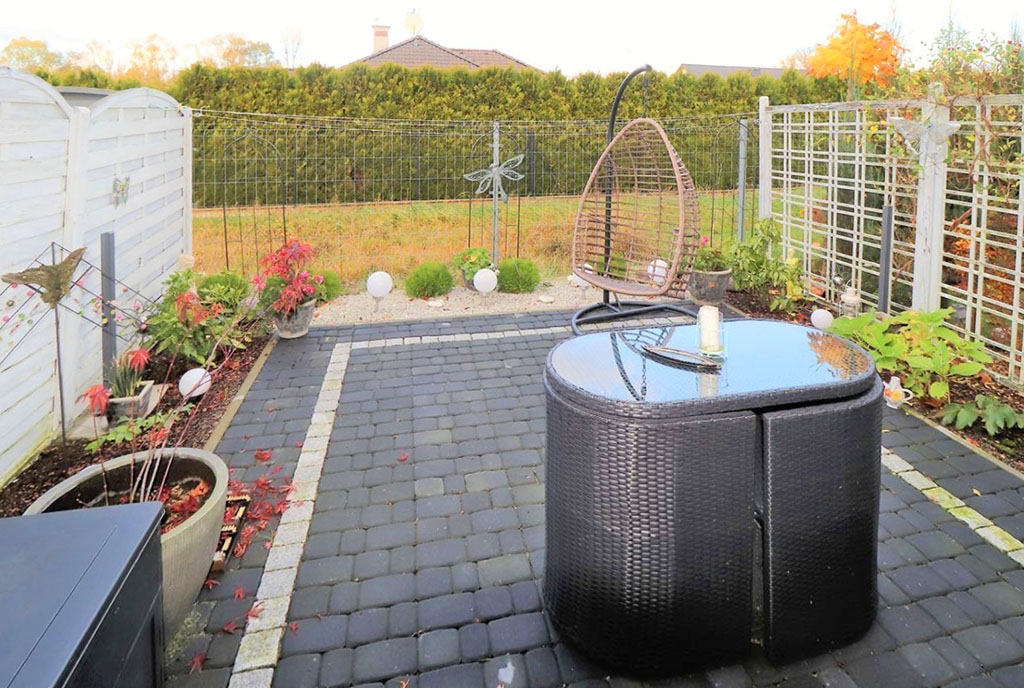 ogromny taras przy ekskluzywnej willi na sprzedaż Bielsko-Biała