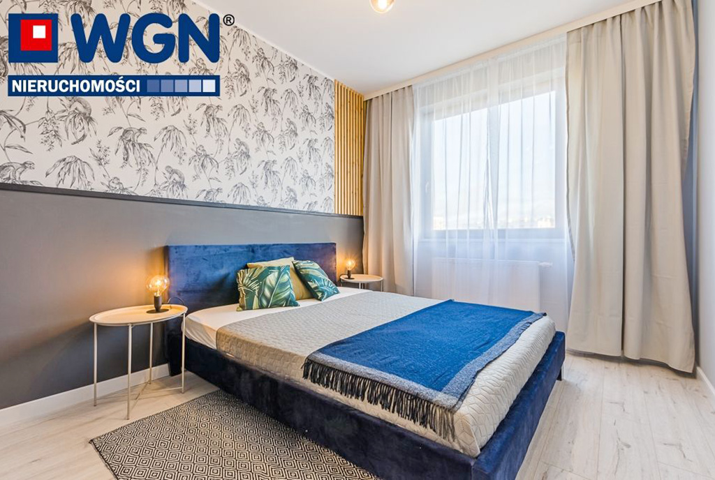 zaciszna sypialnia w ekskluzywnym apartamencie na sprzedaż Gdańsk