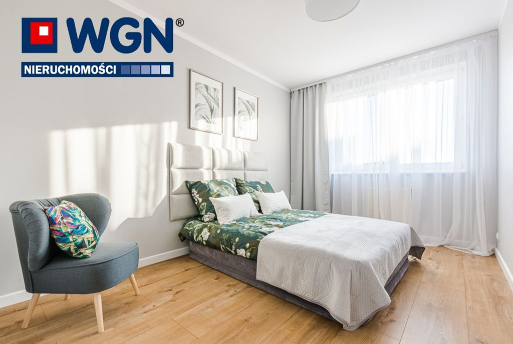 zaciszna sypialnia w luksusowym apartamencie na sprzedaż Gdańsk