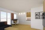 inne ujęcie pokoju gościnnego w luksusowym apartamencie do sprzedaży Kalisz
