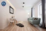 nowoczesny salon w ekskluzywnym apartamencie na sprzedaż Lublin